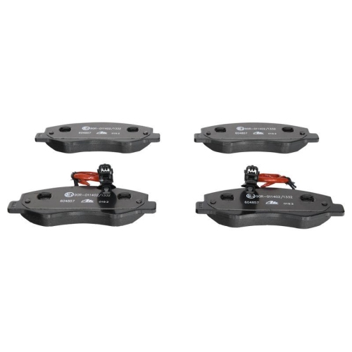 Bremsbelagsatz Scheibenbremse Ate 13-0460-4857-2 f&uuml;r Nissan Opel Renault
