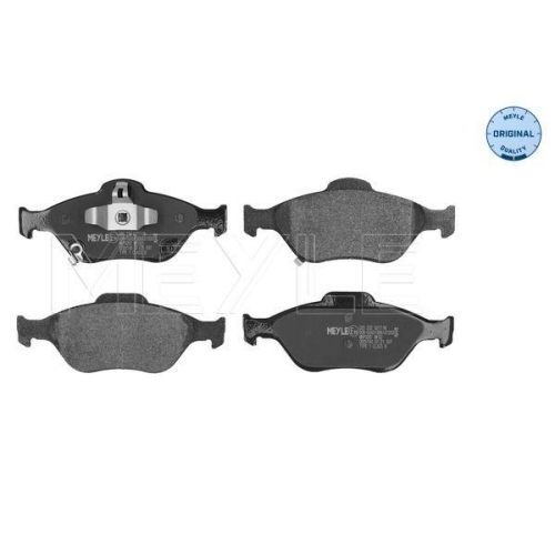Bremsbelagsatz Scheibenbremse Meyle 0252320217W Meyle-original: True To Oe. f&uuml;r