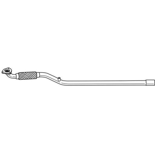 Abgasrohr Sigam 40210 f&uuml;r Opel Vorne