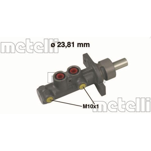 Hauptbremszylinder Metelli 05-0486 f&uuml;r Ford