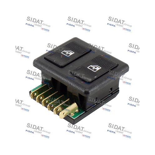 Schalter Fensterheber Sidat 5.145545 für Alfa Romeo Fiat Lancia Vorne Links