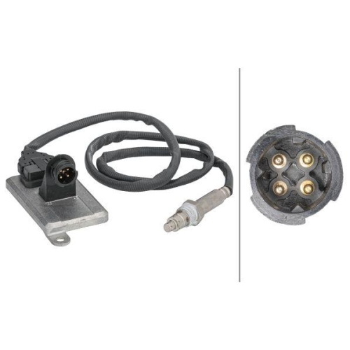 Nox Sensor Nox Katalysator Hella 6PN 358 186-091 für Scania