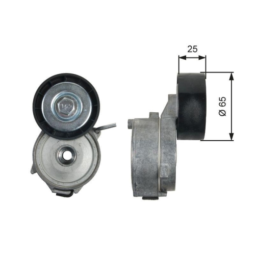 Riemenspanner Keilrippenriemen Gates T39211 Drivealign™ für Citroën Jaguar