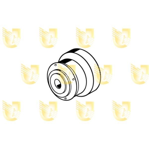 Lagerung Lenker Unigom 392070 f&uuml;r Alfa Romeo Vorderachse Links