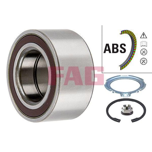 Radlagersatz Schaeffler Fag 713 6309 00 f&uuml;r Mercedes Benz Mercedes Benz Renault