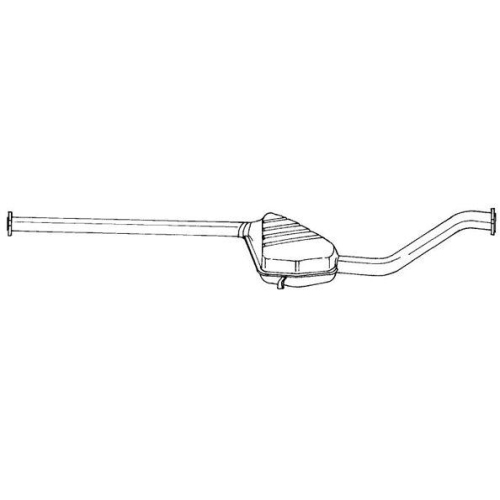 Mittelschalld&auml;mpfer Sigam 51409 f&uuml;r Saab