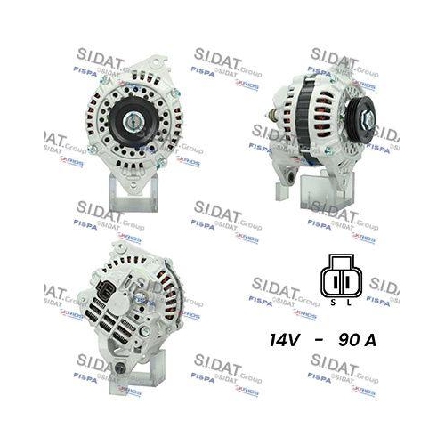 Generator Sidat A12MH0660A2 f&uuml;r Mitsubishi Hyundai Kia