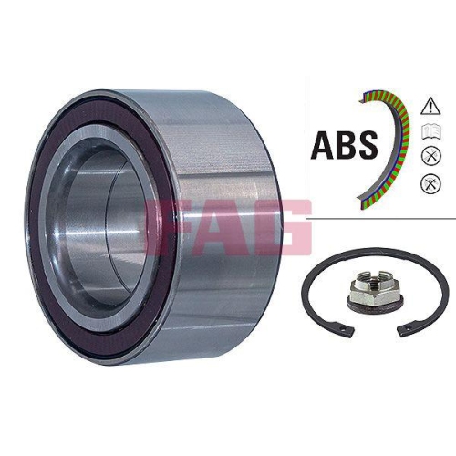 Radlagersatz Schaeffler Fag 713 6204 20 für Jaguar Land Rover Hinterachse