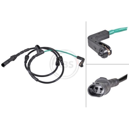 Warnkontakt Bremsbelagverschleiß A.b.s. 39641 für Bmw Vorderachse