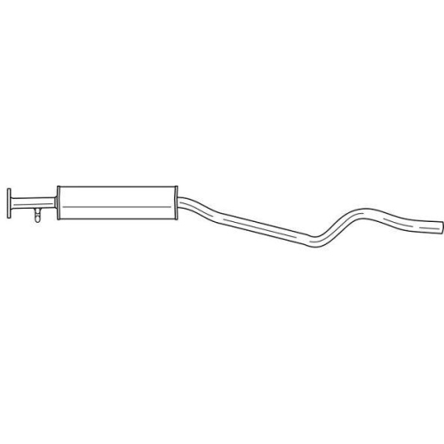 Mittelschalld&auml;mpfer Sigam 73401 f&uuml;r Daewoo