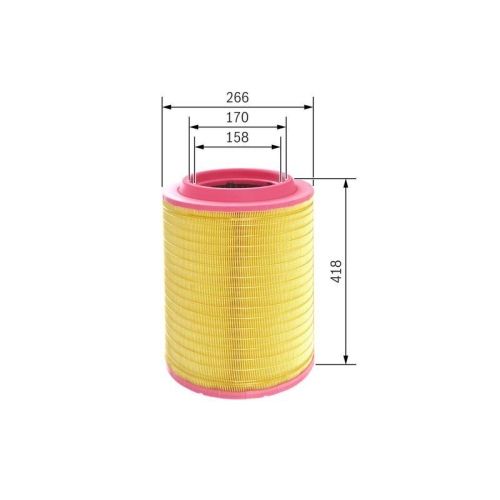 Luftfilter Bosch F026400072 f&uuml;r Daf Renault