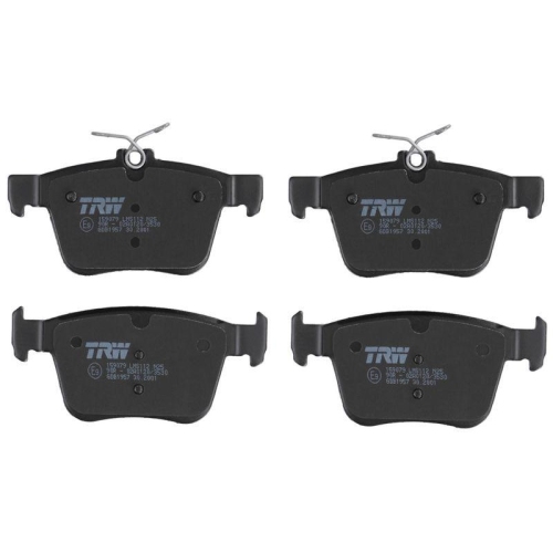 Bremsbelagsatz Scheibenbremse Trw GDB1957 Cotec für Seat Skoda VW Audi (faw)