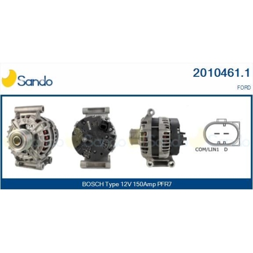 Generator Sando 2010461.1 f&uuml;r Ford