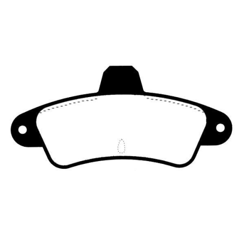 Bremsbelagsatz Scheibenbremse Raicam RA.0450.0 f&uuml;r Ford Hinterachse