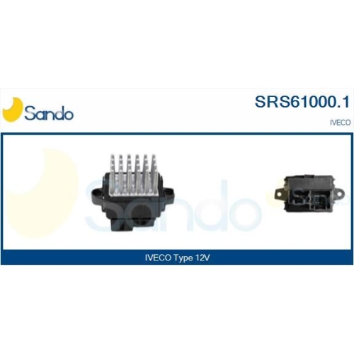 Widerstand Innenraumgebl&auml;se Sando SRS61000.1 f&uuml;r Iveco