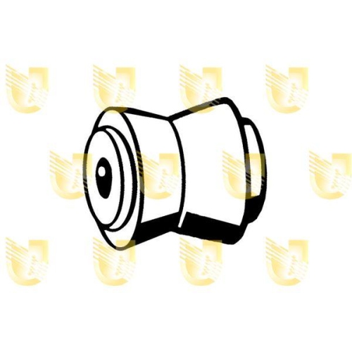 Lagerbuchse Stabilisator Unigom X39449 f&uuml;r Fiat Hinterachse Beidseitig