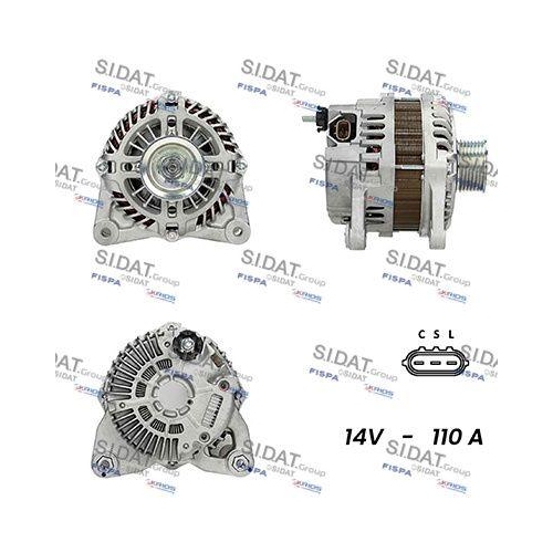 Generator Sidat A12MH0693A2 f&uuml;r Mitsubishi Nissan