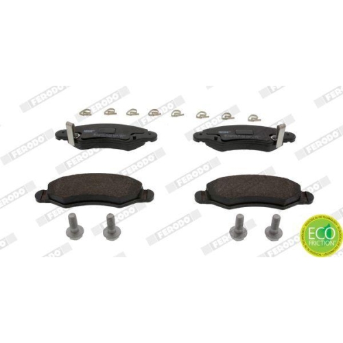 Bremsbelagsatz Scheibenbremse Ferodo FDB1811 Premier Eco Friction f&uuml;r Subaru