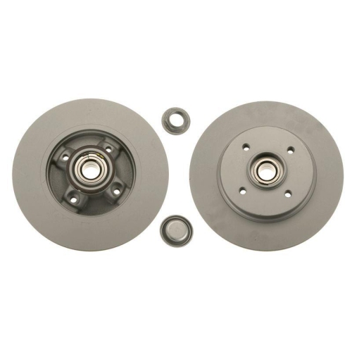 Brake Disc Trw DF6128BS Trw Single for Citro&euml;n DS Opel Peugeot Rear Axle