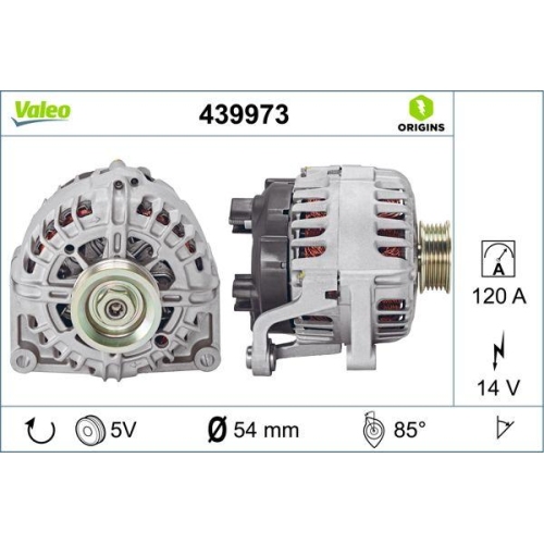 Alternator Valeo 439973 Valeo Origins New Oe Technology for Alfa Romeo Fiat Opel