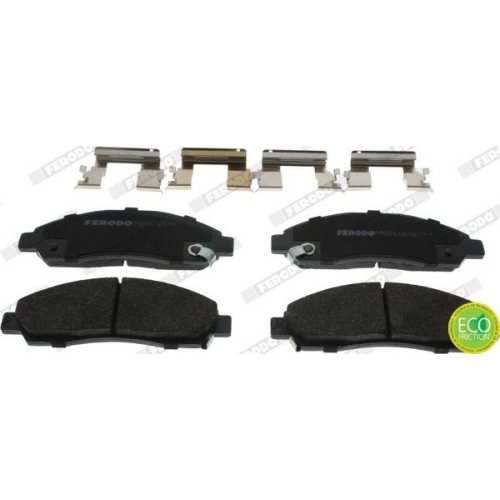 Bremsbelagsatz Scheibenbremse Ferodo FDB1816 Premier Eco Friction f&uuml;r Isuzu