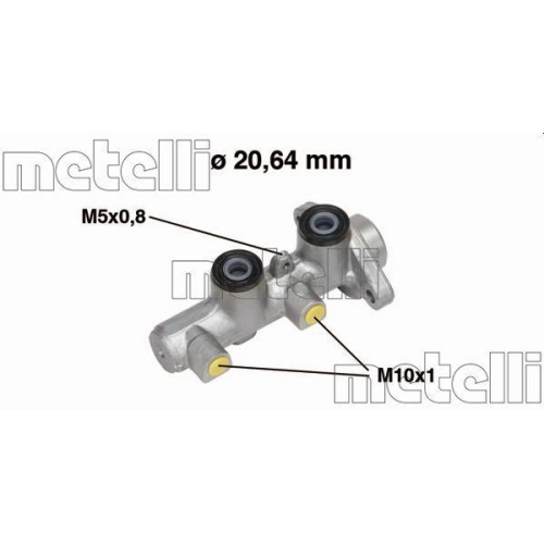 Hauptbremszylinder Metelli 05-0514 f&uuml;r Chevrolet Daewoo