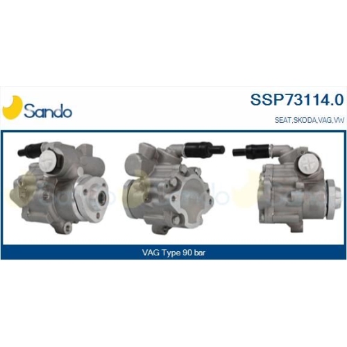Hydraulikpumpe Lenkung Sando SSP73114.0 f&uuml;r Seat Skoda Vag