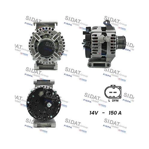 Generator Sidat A12BH0062A2 f&uuml;r Ford Land Rover