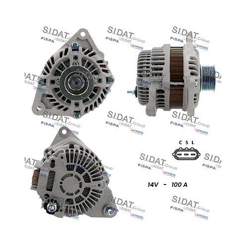 Generator Sidat A12MH0700A2 f&uuml;r Mitsubishi Nissan