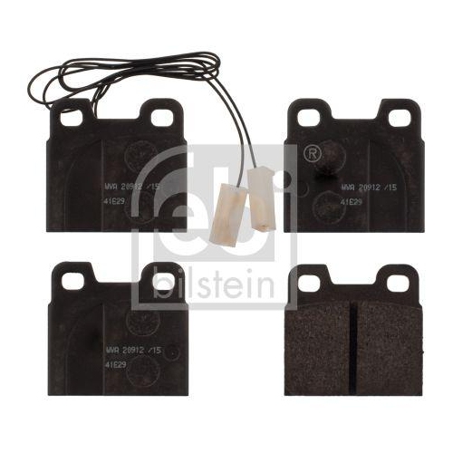 Bremsbelagsatz Scheibenbremse Febi Bilstein 116001 f&uuml;r Alfa Romeo Hinterachse