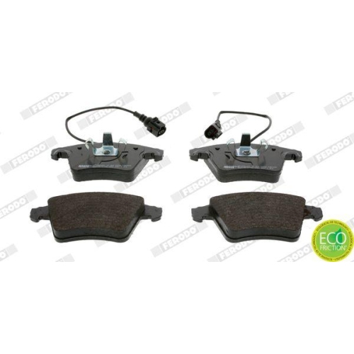 Bremsbelagsatz Scheibenbremse Ferodo FDB1826 Premier Eco Friction f&uuml;r VW Vag