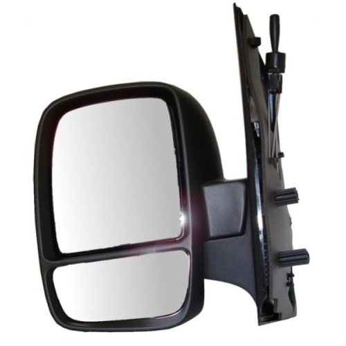 RECHTER SPIEGEL FIAT SCUDO - JUMPY - EXPERT 2007 MEC. SCHWARZ 2 GLAS RECHTS