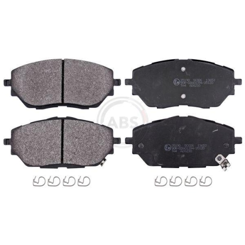 Brake Pad Set Disc Brake A.b.s. 35190 for Toyota Front Axle