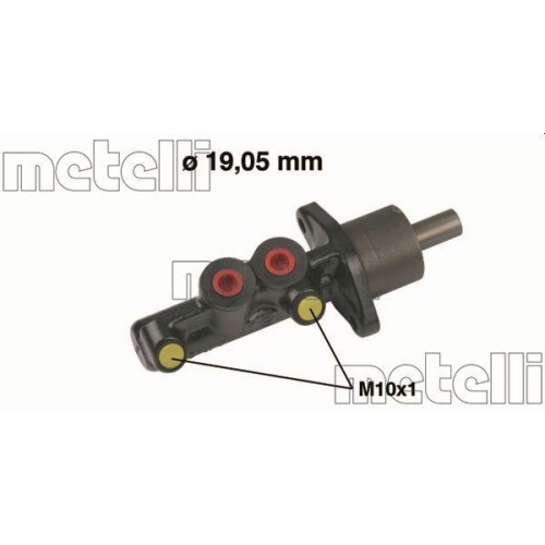 Hauptbremszylinder Metelli 05-0583 f&uuml;r Renault Renault Trucks Smart