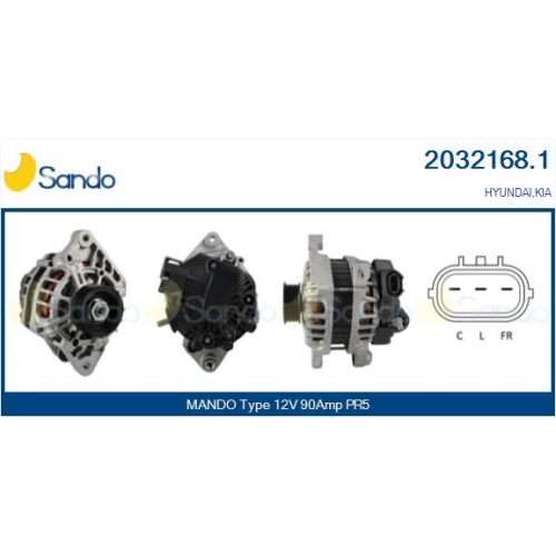 Generator Sando 2032168.1 für Hyundai