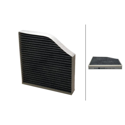 Filter Innenraumluft Hella 8ZC 366 120-531 f&uuml;r Audi Vag Bentley Audi (faw)