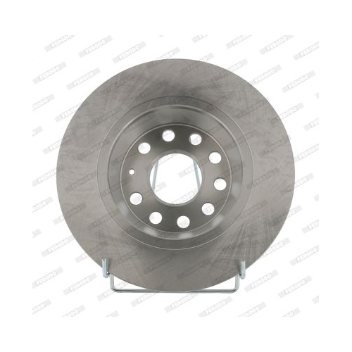 2 Bremsscheibe FERODO DDF1306 PREMIER f&uuml;r AUDI SEAT SKODA VW VAG, Hinterachse