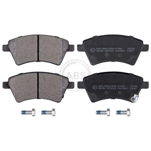 Bremsbelagsatz Scheibenbremse A.b.s. 37532 f&uuml;r Fiat Suzuki Vorderachse