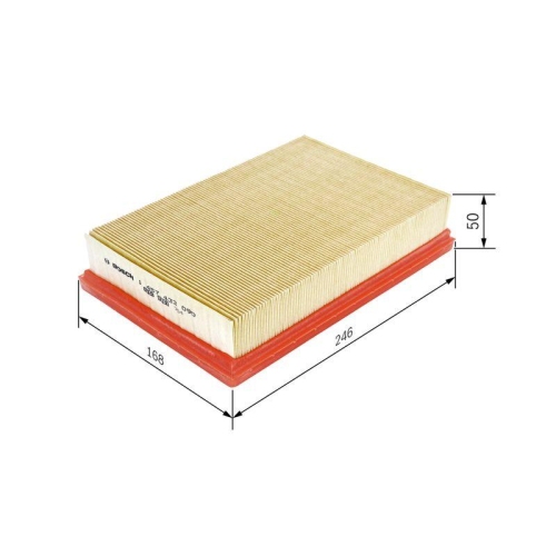 Luftfilter Bosch 1457433090 für Citroën Peugeot