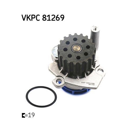 Wasserpumpe Motork&uuml;hlung Skf VKPC 81269 f&uuml;r Audi Seat Skoda VW