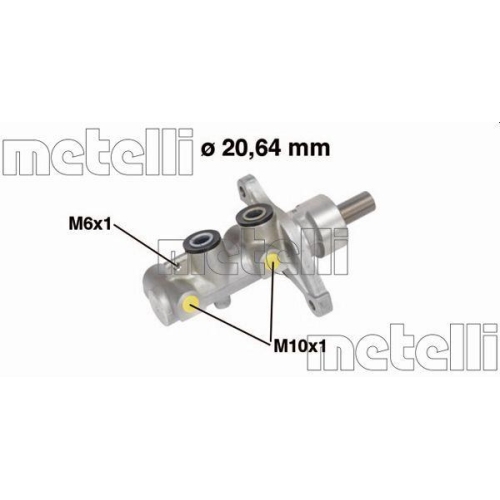Hauptbremszylinder Metelli 05-0698 f&uuml;r Hyundai