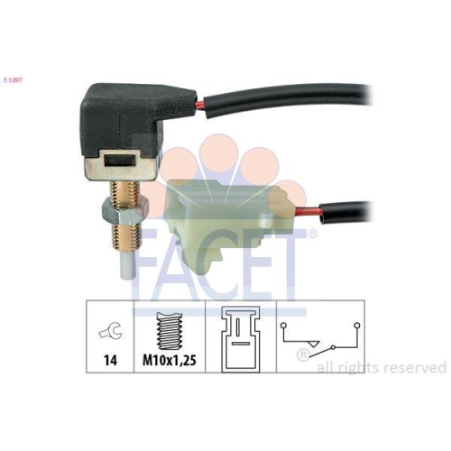 Switch Clutch Control (cruise Control) Facet 7.1297 for Hyundai Kia