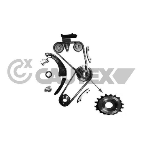 Steuerkettensatz Cautex 701090 f&uuml;r Hyundai Kia