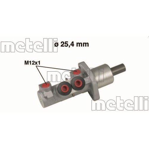 Hauptbremszylinder Metelli 05-0606 für Ford Seat VW