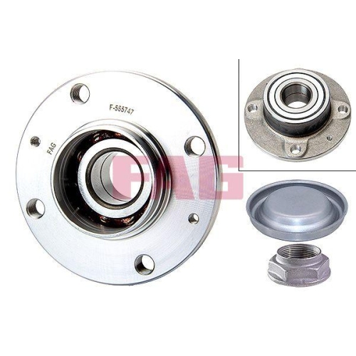 Radlagersatz Schaeffler Fag 713 6305 30 für Citroën Peugeot Hinterachse