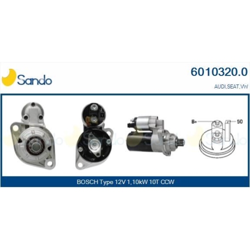 Starter Sando 6010320.0 f&uuml;r Vag