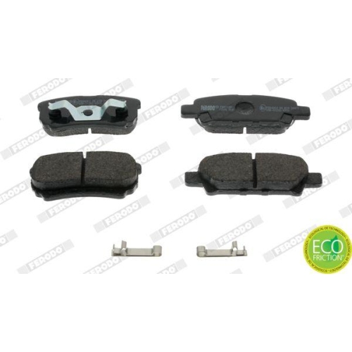 Bremsbelagsatz Scheibenbremse Ferodo FDB1839 Premier Eco Friction f&uuml;r Chrysler