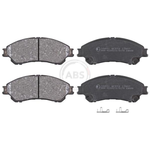 Bremsbelagsatz Scheibenbremse A.b.s. 35031 f&uuml;r Suzuki Vorderachse