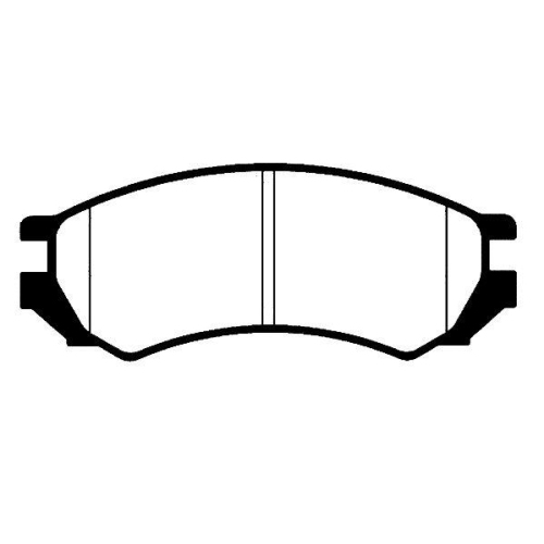 Bremsbelagsatz Scheibenbremse Raicam RA.0412.0 f&uuml;r Nissan Vorderachse