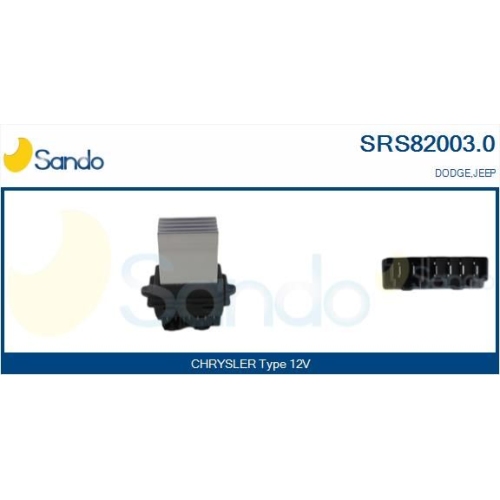 Widerstand Innenraumgebl&auml;se Sando SRS82003.0 f&uuml;r Chrysler